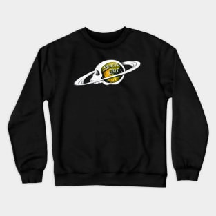 Spaced Out- Yellow Crewneck Sweatshirt